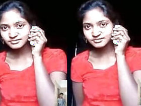 Desi Girl Shows Her Breasts On Video Call