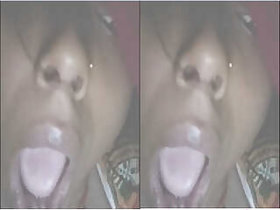 Desi Bhabhi Shows Tits and Pussy Video Call Part 2