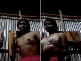 Pretty Country Girl Changes Her Clothes