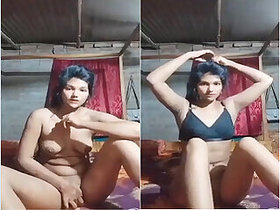 Hot Bangla Girl Shows Her Tits and Pussy