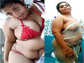 Sexy Mallu Bhabhi Bathing and Dancing Part 3