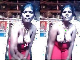 Rustic Bhabhi Strips Off and Shows Her Naked Body Part 1