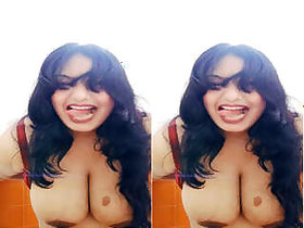 Super Horny Desi Bhabhi Shows Her Boobs And Pussy With Explicit Conversation In Hindi Part 4