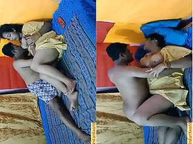 Horny bhabhi sucks tits and fucks Devar
