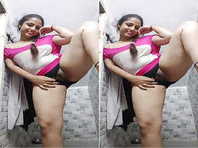 Hot Indian Girl Desi Shows Her Tits and Pussy Part 5