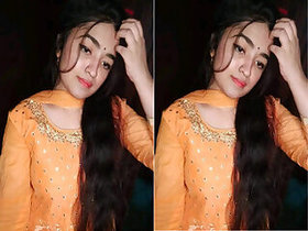 Horny Indian Girl Shows Her Tits Part 2