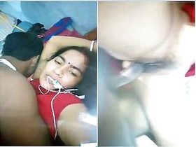 Hot Couple Desi Romance Shaving Pussy and Fucking Part 7