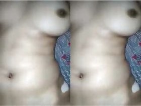 Desi Bhabha's big breasts fucked anally with hubby